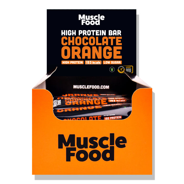 MuscleFood High Protein Bar - Chocolate Orange