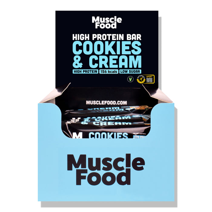 MuscleFood High Protein Bar - Cookies and Cream