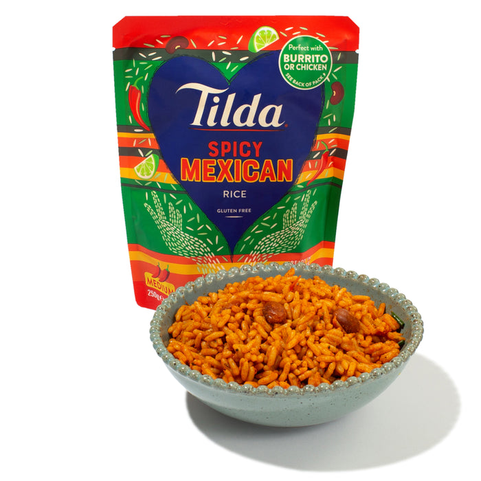 Tilda Microwave Spicy Mexican Rice